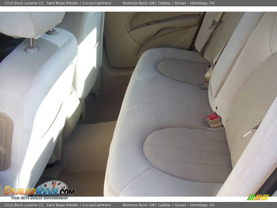 2010 Buick Lucerne CX Sand Beige Metallic / Cocoa/Cashmere Photo #8