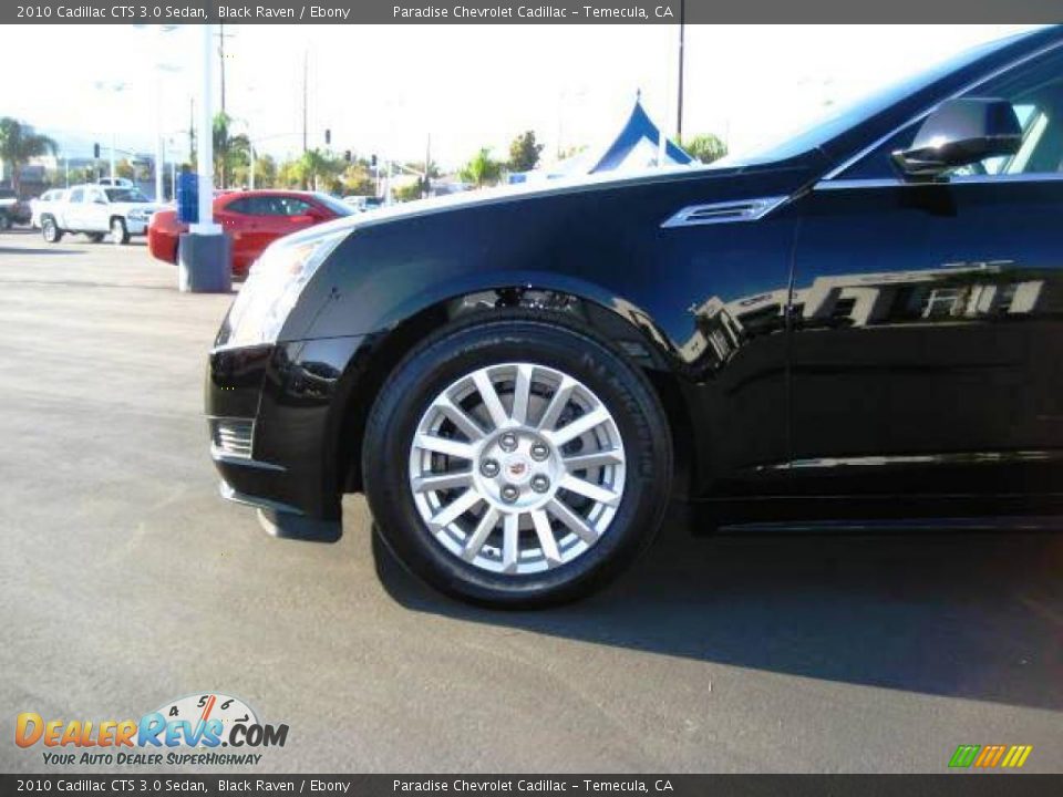 2010 Cadillac CTS 3.0 Sedan Black Raven / Ebony Photo #4