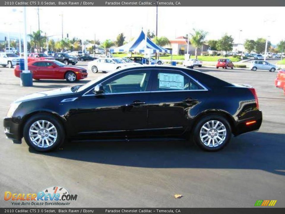 2010 Cadillac CTS 3.0 Sedan Black Raven / Ebony Photo #5