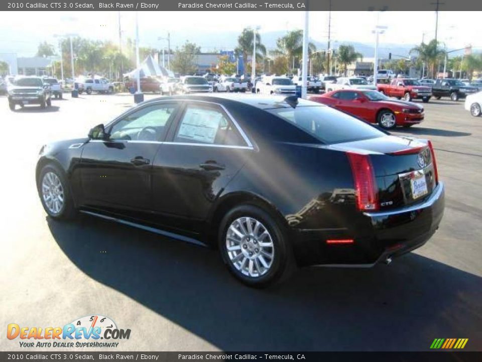 2010 Cadillac CTS 3.0 Sedan Black Raven / Ebony Photo #6