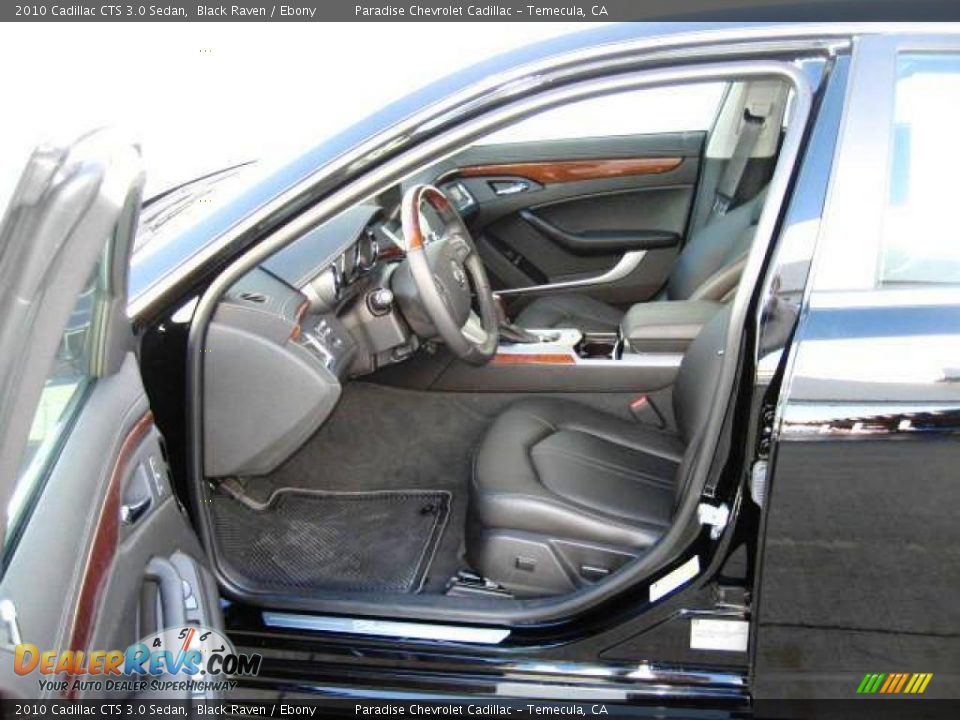 2010 Cadillac CTS 3.0 Sedan Black Raven / Ebony Photo #11