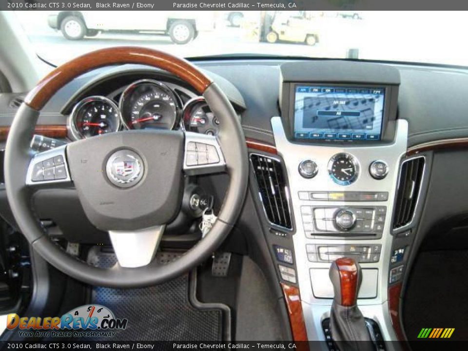 2010 Cadillac CTS 3.0 Sedan Black Raven / Ebony Photo #14