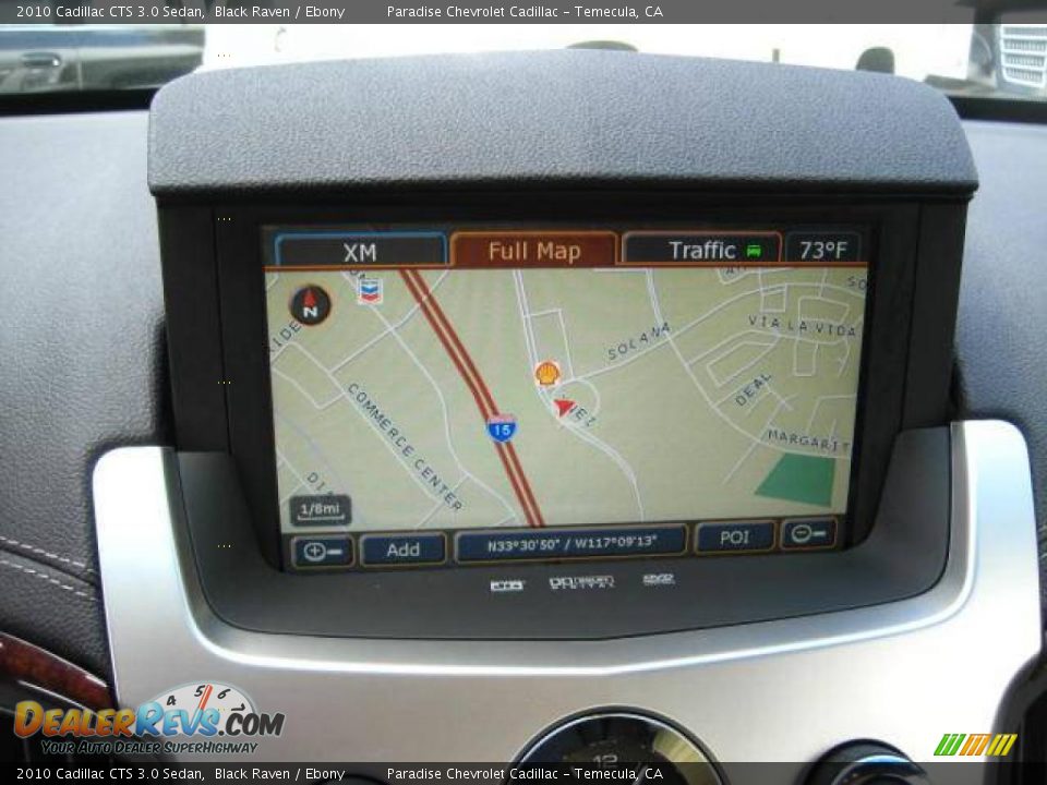 2010 Cadillac CTS 3.0 Sedan Black Raven / Ebony Photo #16