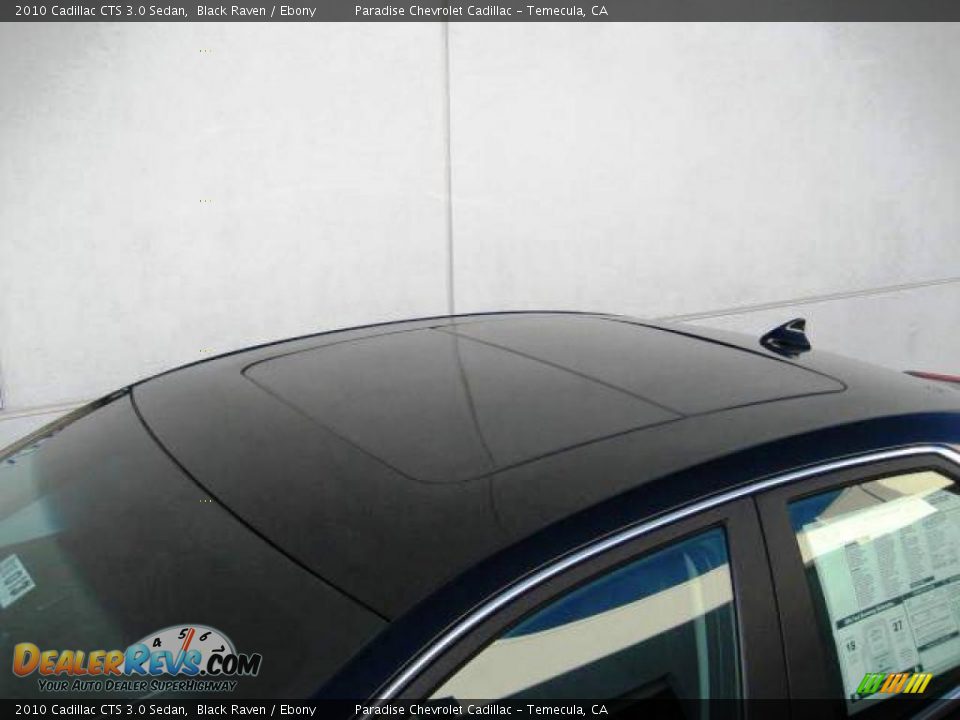 2010 Cadillac CTS 3.0 Sedan Black Raven / Ebony Photo #18