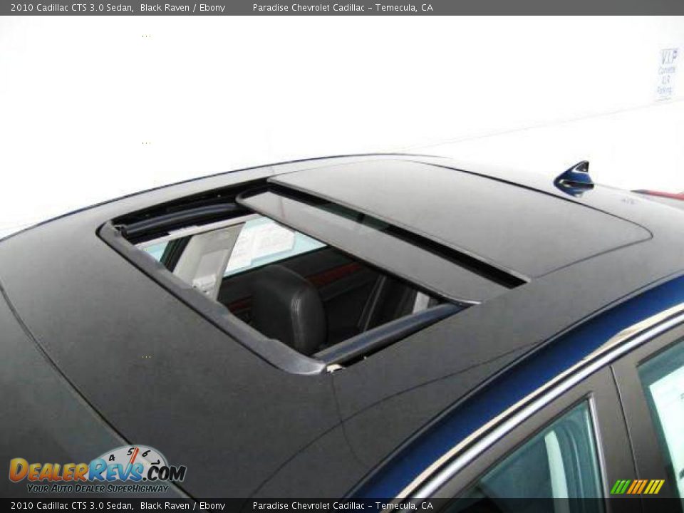 2010 Cadillac CTS 3.0 Sedan Black Raven / Ebony Photo #19