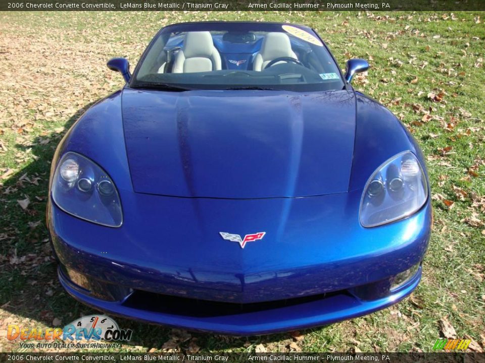 2006 Chevrolet Corvette Convertible LeMans Blue Metallic / Titanium Gray Photo #3