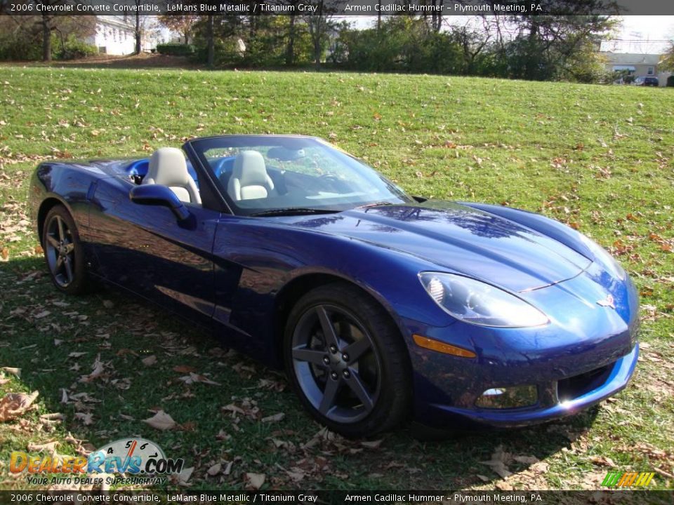 2006 Chevrolet Corvette Convertible LeMans Blue Metallic / Titanium Gray Photo #5