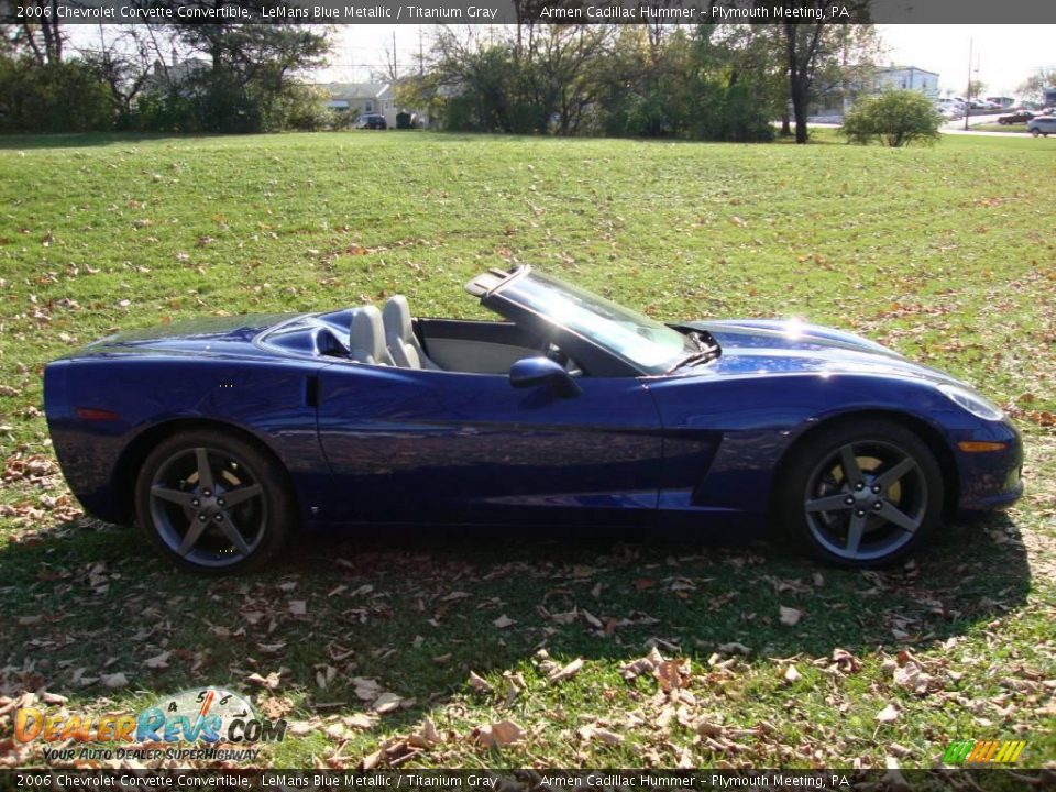 2006 Chevrolet Corvette Convertible LeMans Blue Metallic / Titanium Gray Photo #6