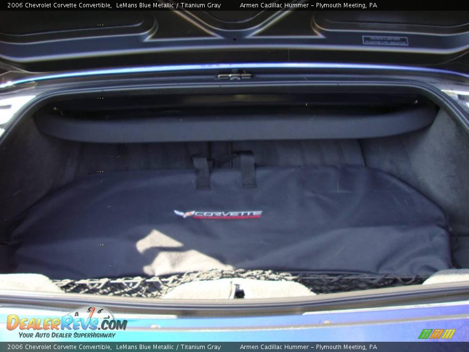 2006 Chevrolet Corvette Convertible LeMans Blue Metallic / Titanium Gray Photo #19