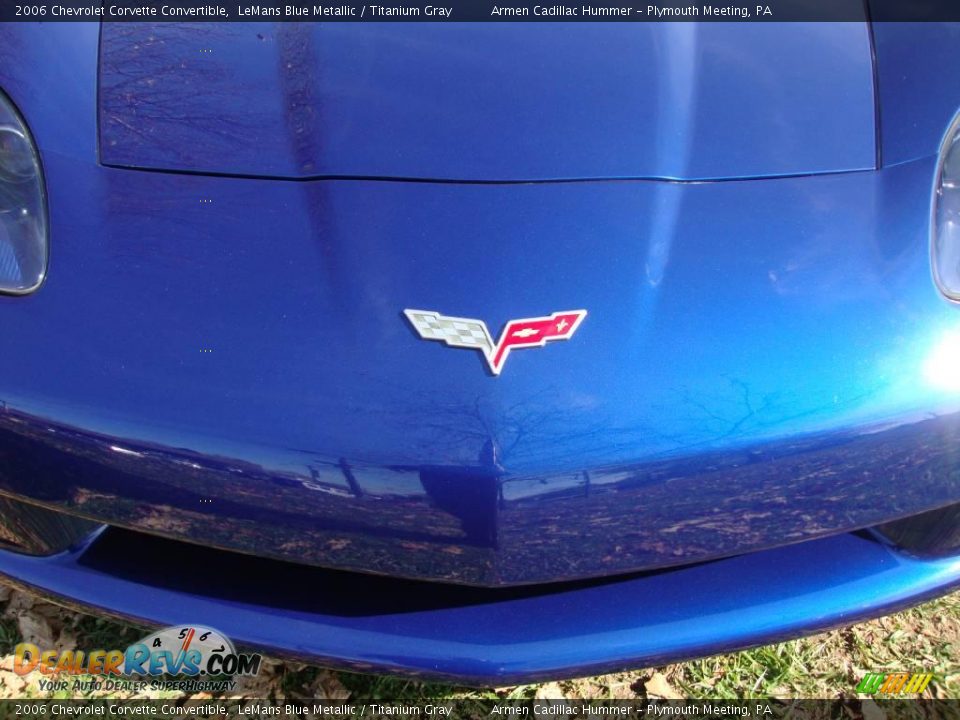 2006 Chevrolet Corvette Convertible LeMans Blue Metallic / Titanium Gray Photo #22