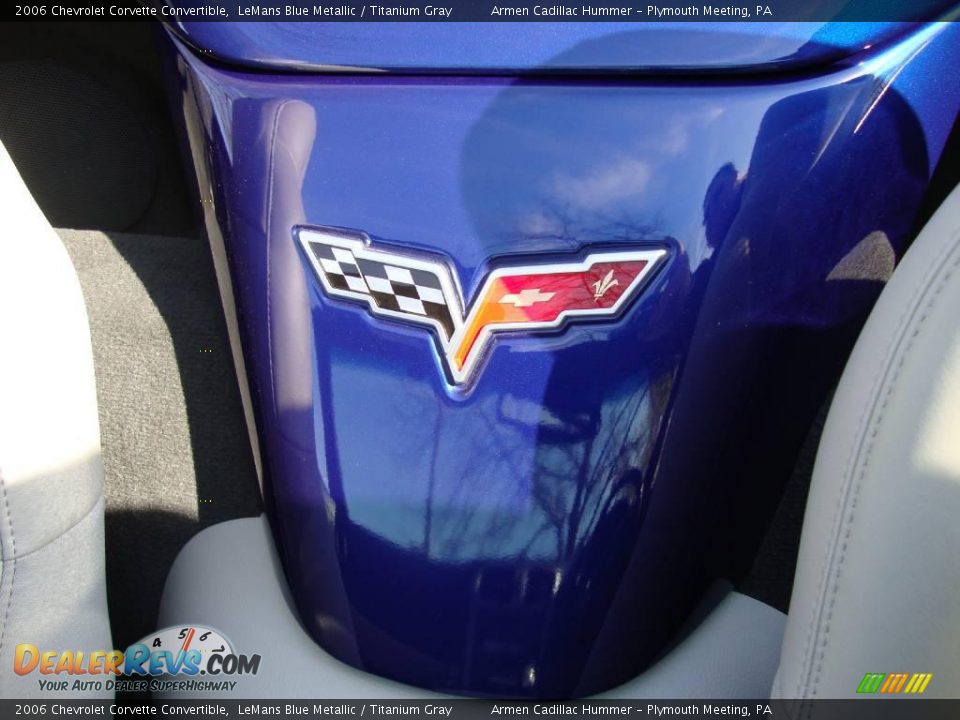 2006 Chevrolet Corvette Convertible LeMans Blue Metallic / Titanium Gray Photo #26