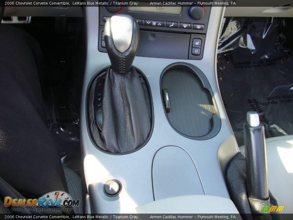 2006 Chevrolet Corvette Convertible LeMans Blue Metallic / Titanium Gray Photo #30