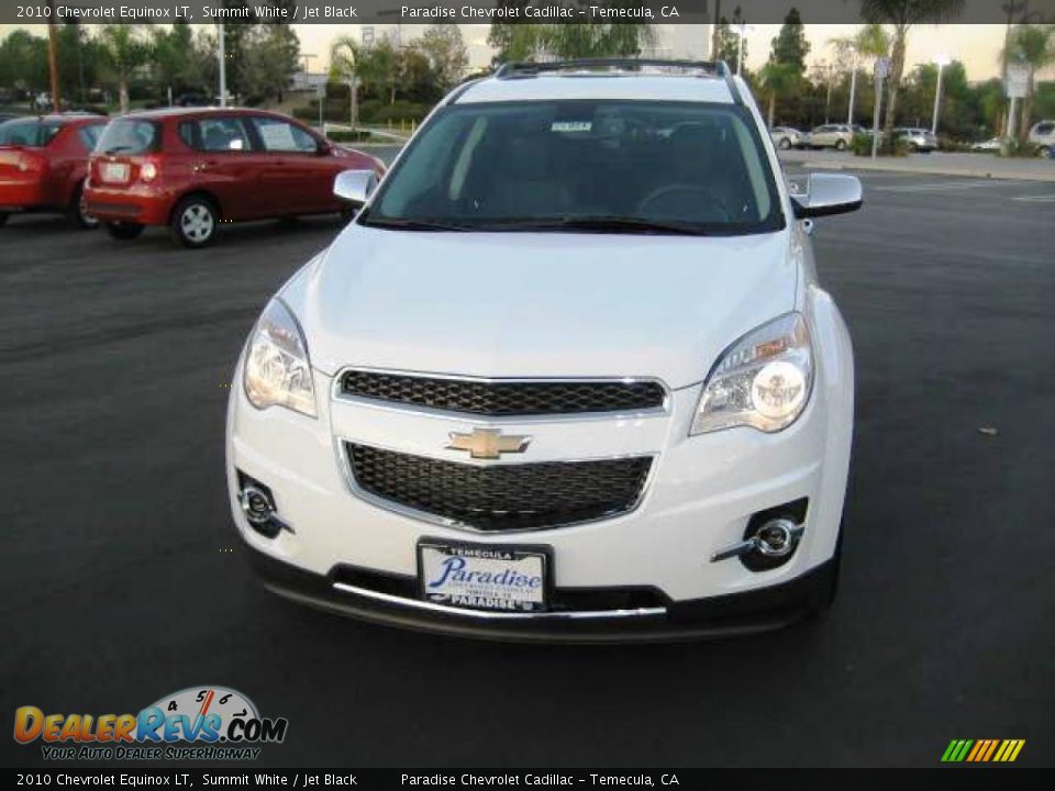 2010 Chevrolet Equinox LT Summit White / Jet Black Photo #2