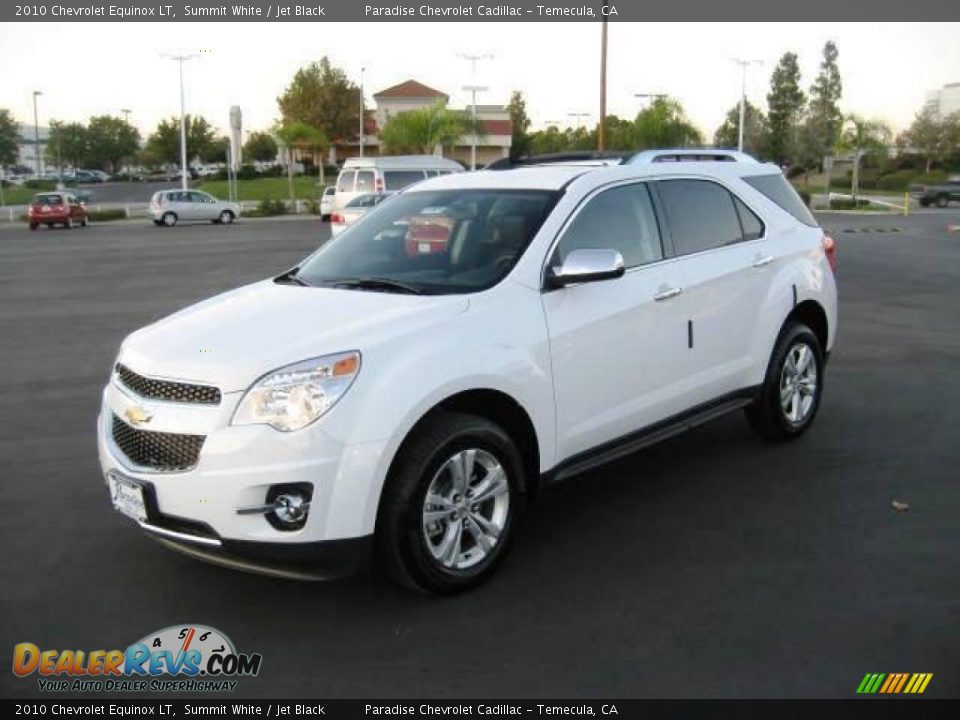 2010 Chevrolet Equinox LT Summit White / Jet Black Photo #3