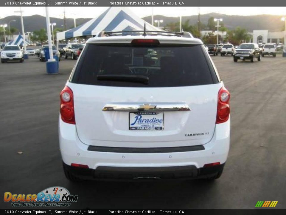 2010 Chevrolet Equinox LT Summit White / Jet Black Photo #7