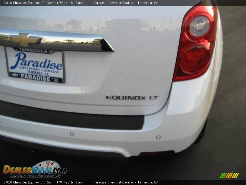 2010 Chevrolet Equinox LT Summit White / Jet Black Photo #8