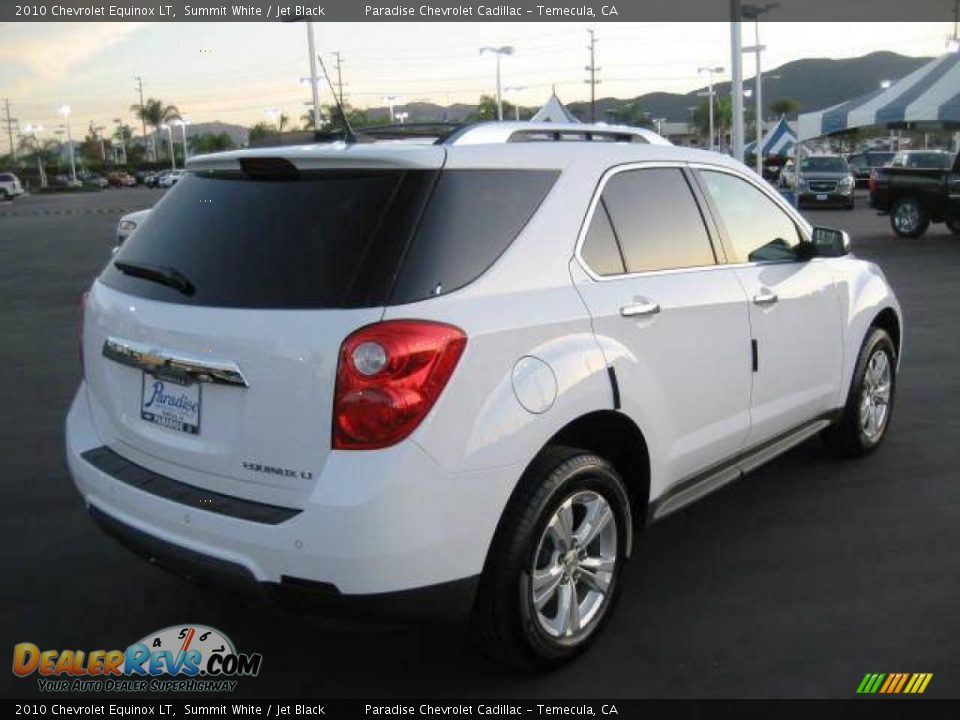 2010 Chevrolet Equinox LT Summit White / Jet Black Photo #9
