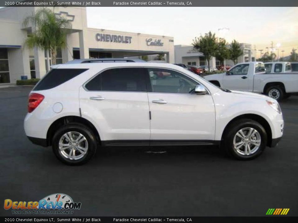 2010 Chevrolet Equinox LT Summit White / Jet Black Photo #11
