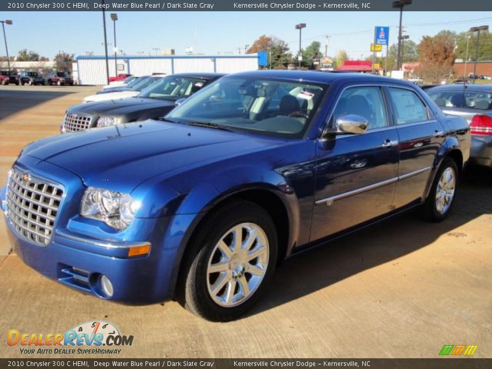 2010 Chrysler 300 C HEMI Deep Water Blue Pearl / Dark Slate Gray Photo #1