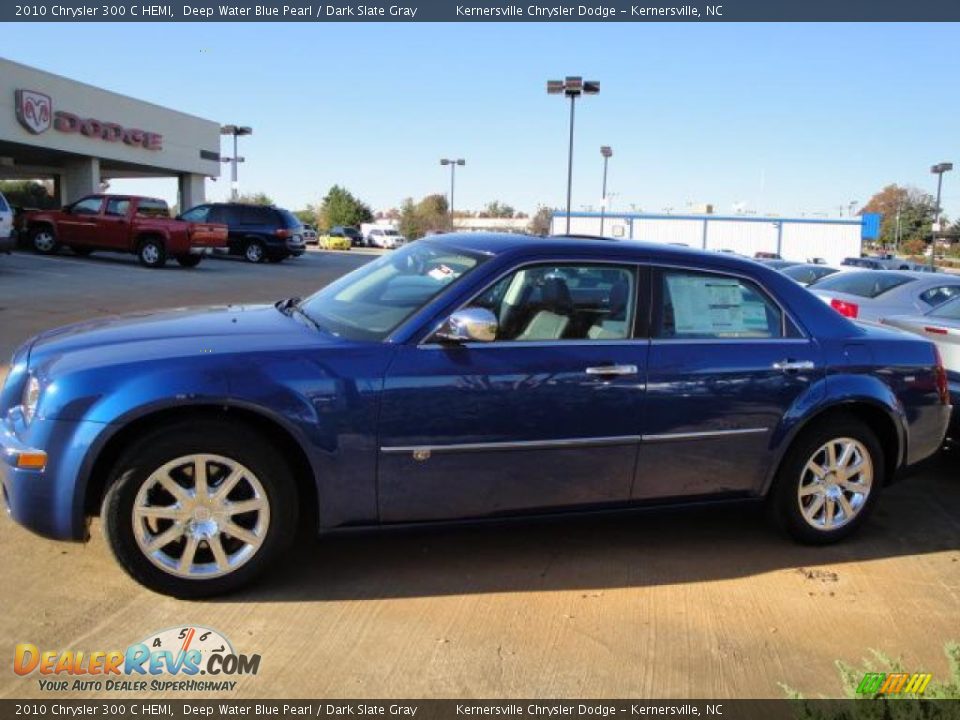 2010 Chrysler 300 C HEMI Deep Water Blue Pearl / Dark Slate Gray Photo #2