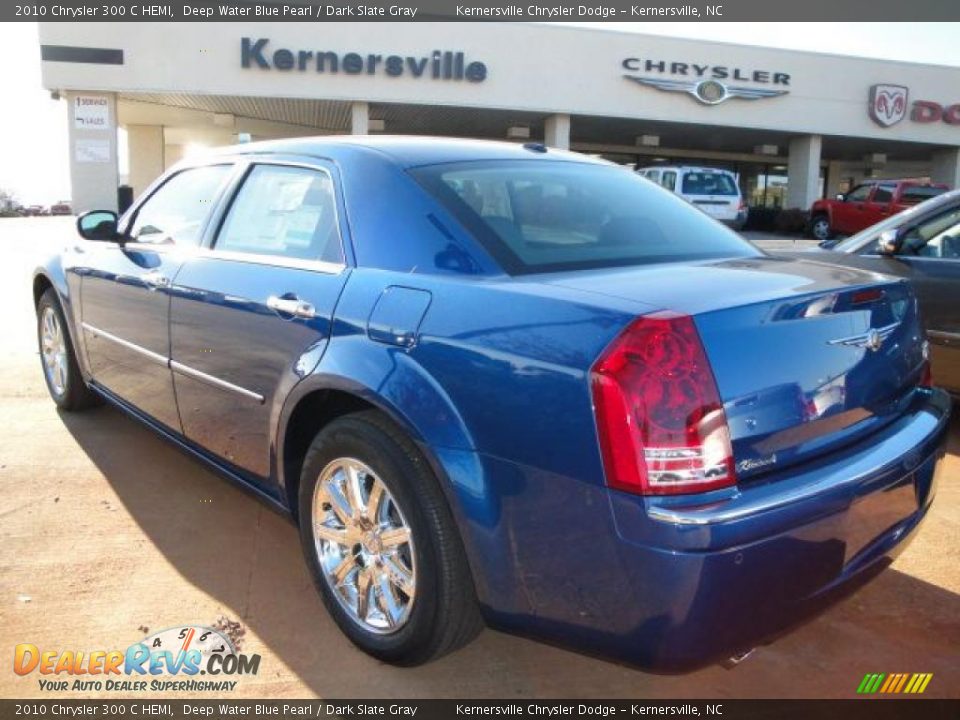 2010 Chrysler 300 C HEMI Deep Water Blue Pearl / Dark Slate Gray Photo #3