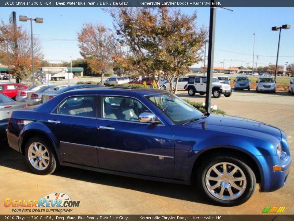 2010 Chrysler 300 C HEMI Deep Water Blue Pearl / Dark Slate Gray Photo #5