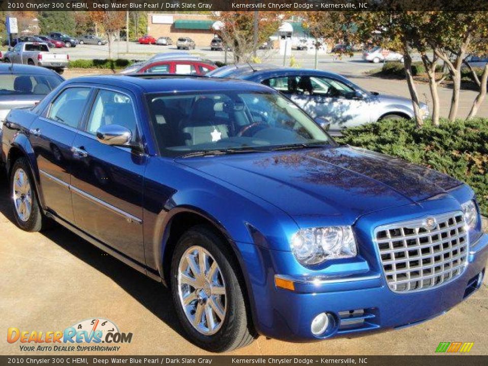 2010 Chrysler 300 C HEMI Deep Water Blue Pearl / Dark Slate Gray Photo #6