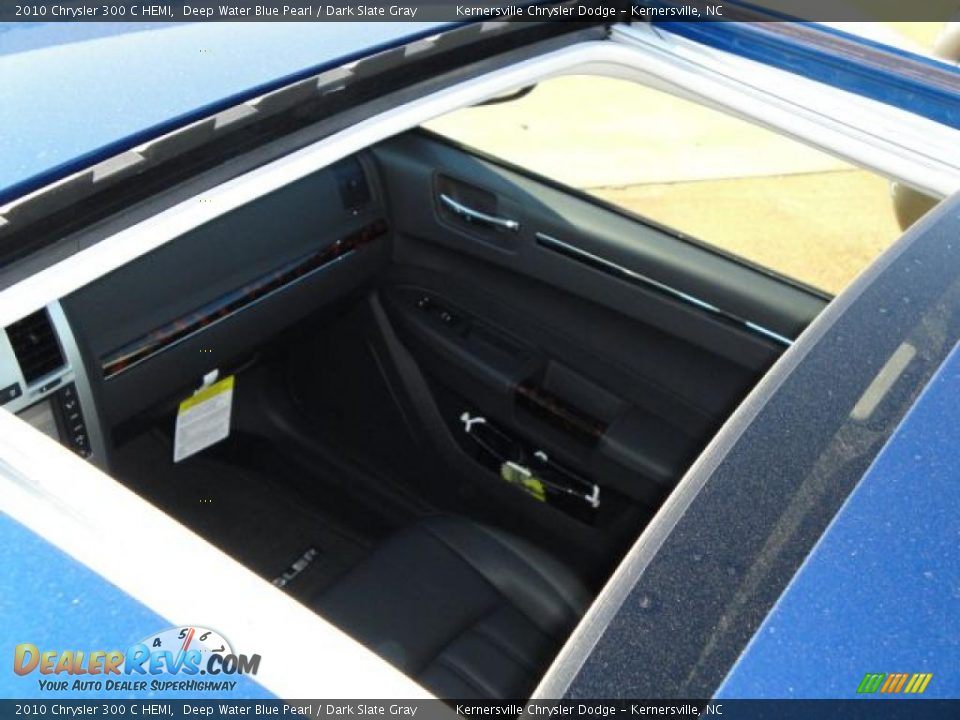 2010 Chrysler 300 C HEMI Deep Water Blue Pearl / Dark Slate Gray Photo #7