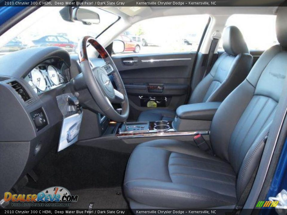 2010 Chrysler 300 C HEMI Deep Water Blue Pearl / Dark Slate Gray Photo #9
