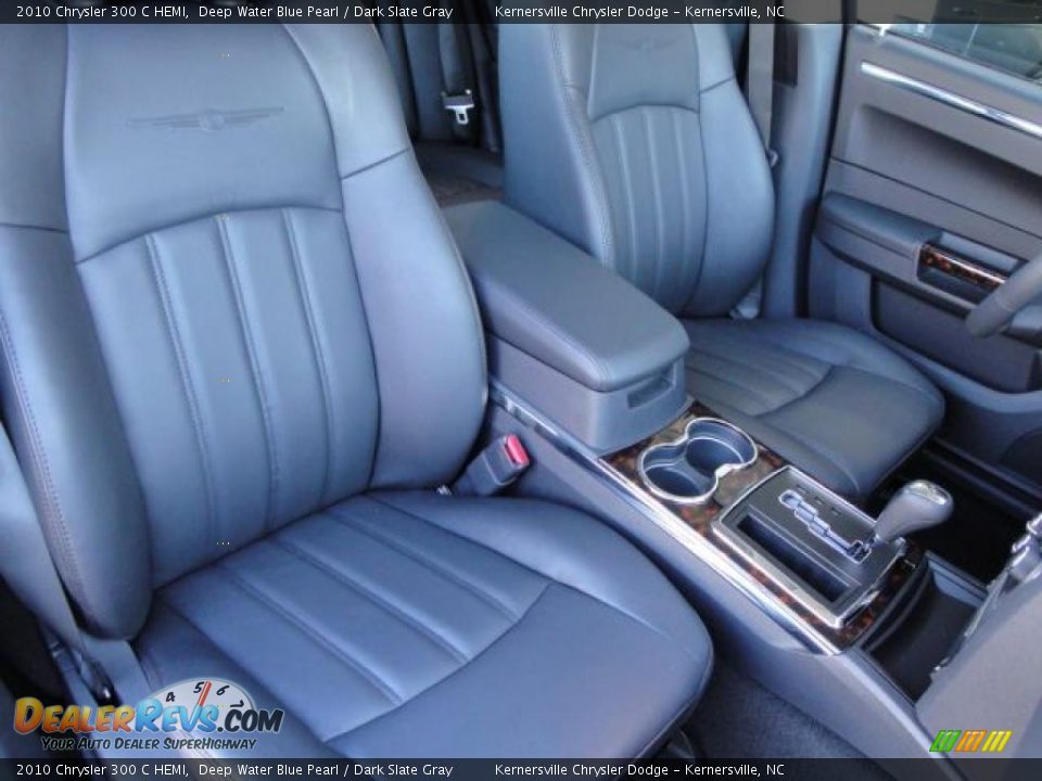 2010 Chrysler 300 C HEMI Deep Water Blue Pearl / Dark Slate Gray Photo #12