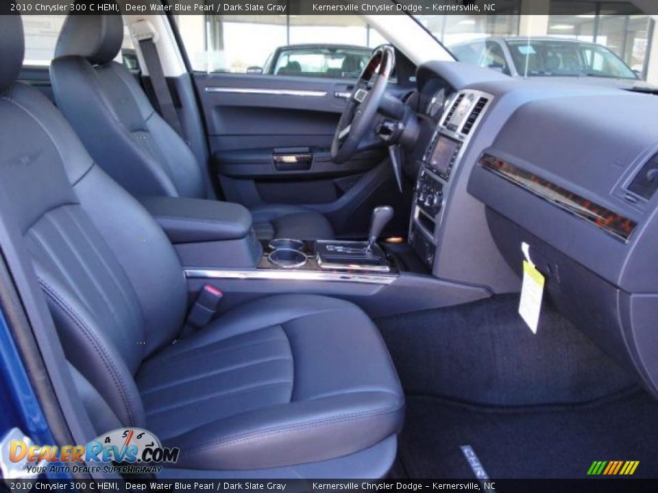 2010 Chrysler 300 C HEMI Deep Water Blue Pearl / Dark Slate Gray Photo #13