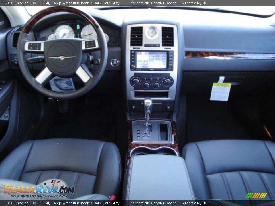 2010 Chrysler 300 C HEMI Deep Water Blue Pearl / Dark Slate Gray Photo #14