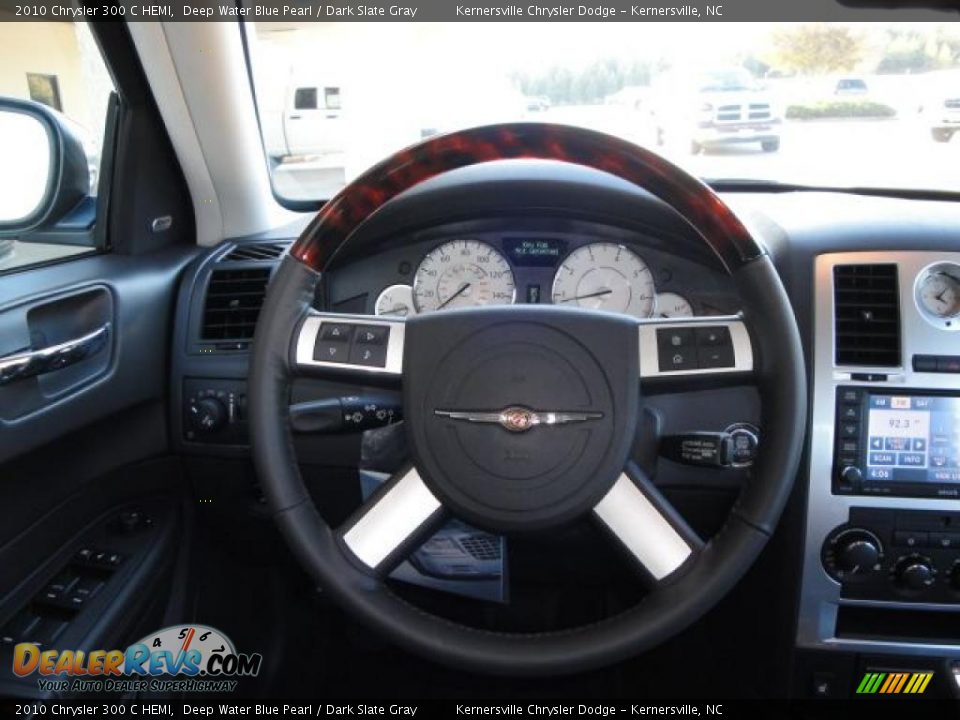 2010 Chrysler 300 C HEMI Deep Water Blue Pearl / Dark Slate Gray Photo #16