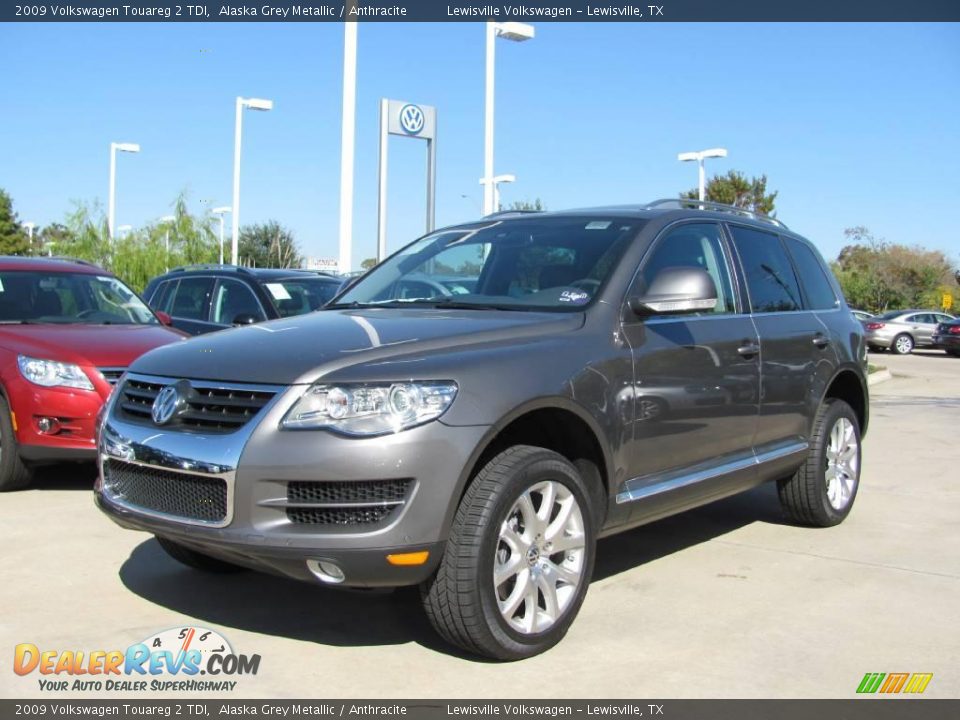 2009 Volkswagen Touareg 2 TDI Alaska Grey Metallic / Anthracite Photo #1