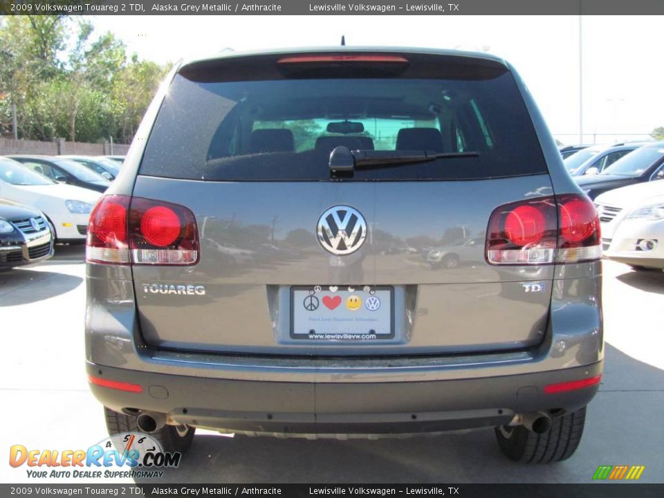2009 Volkswagen Touareg 2 TDI Alaska Grey Metallic / Anthracite Photo #2