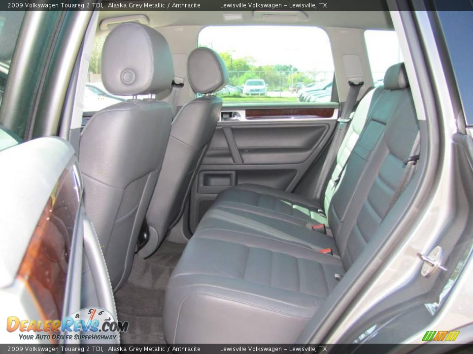 2009 Volkswagen Touareg 2 TDI Alaska Grey Metallic / Anthracite Photo #4