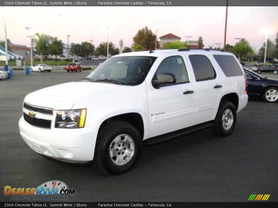 2009 Chevrolet Tahoe LS Summit White / Ebony Photo #3