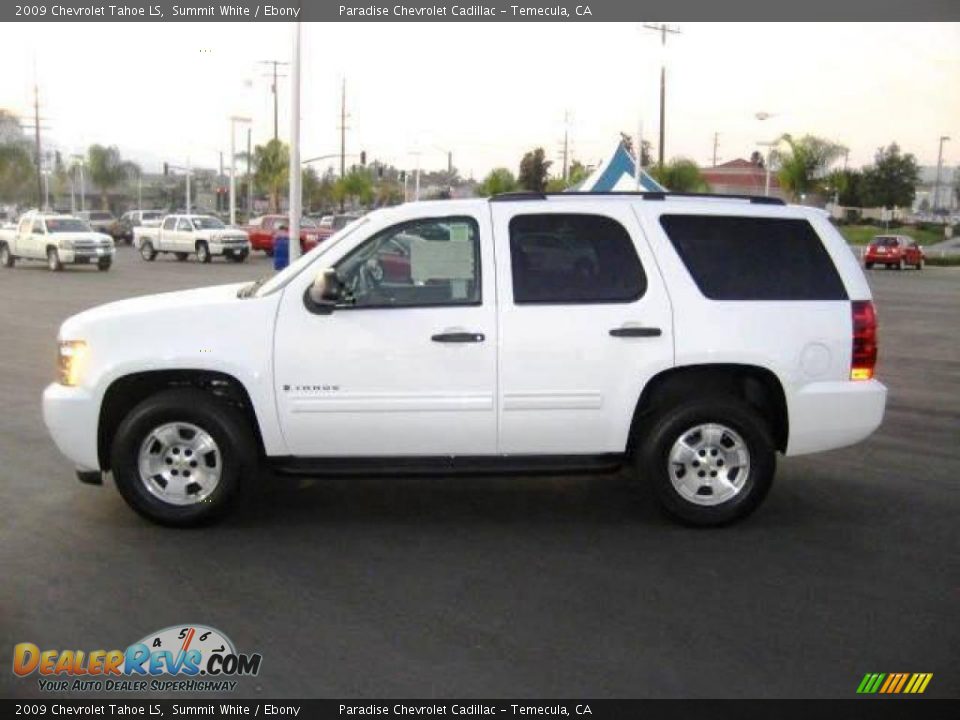 2009 Chevrolet Tahoe LS Summit White / Ebony Photo #5