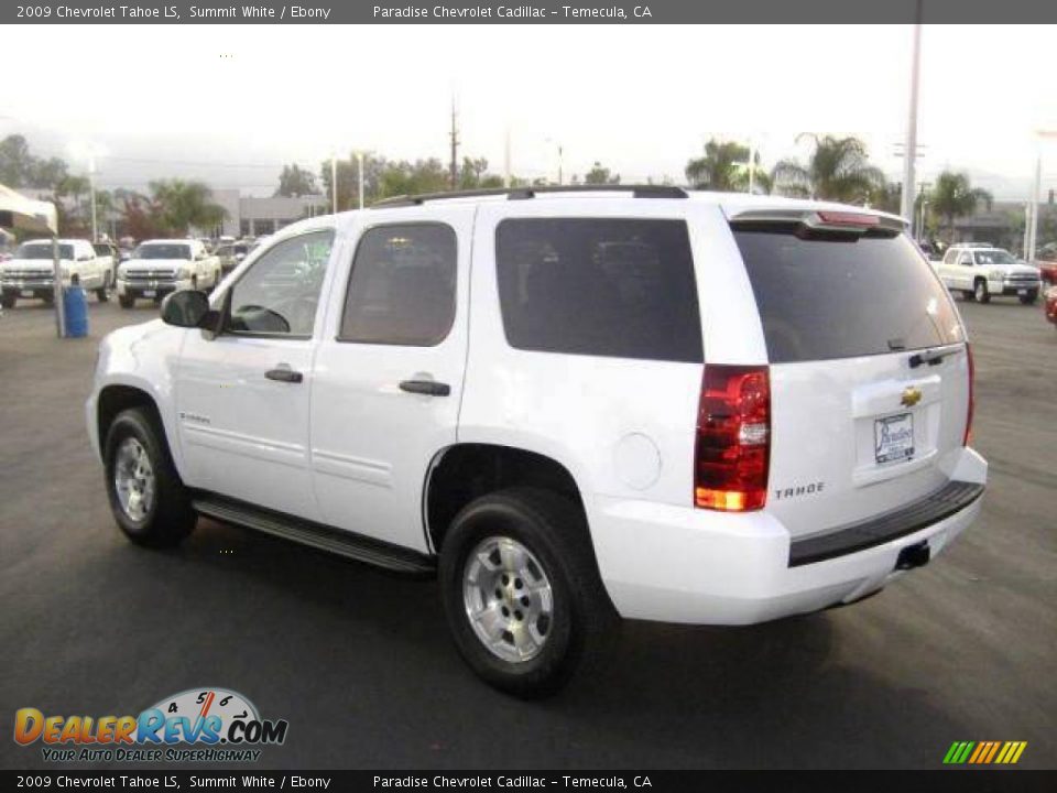 2009 Chevrolet Tahoe LS Summit White / Ebony Photo #6