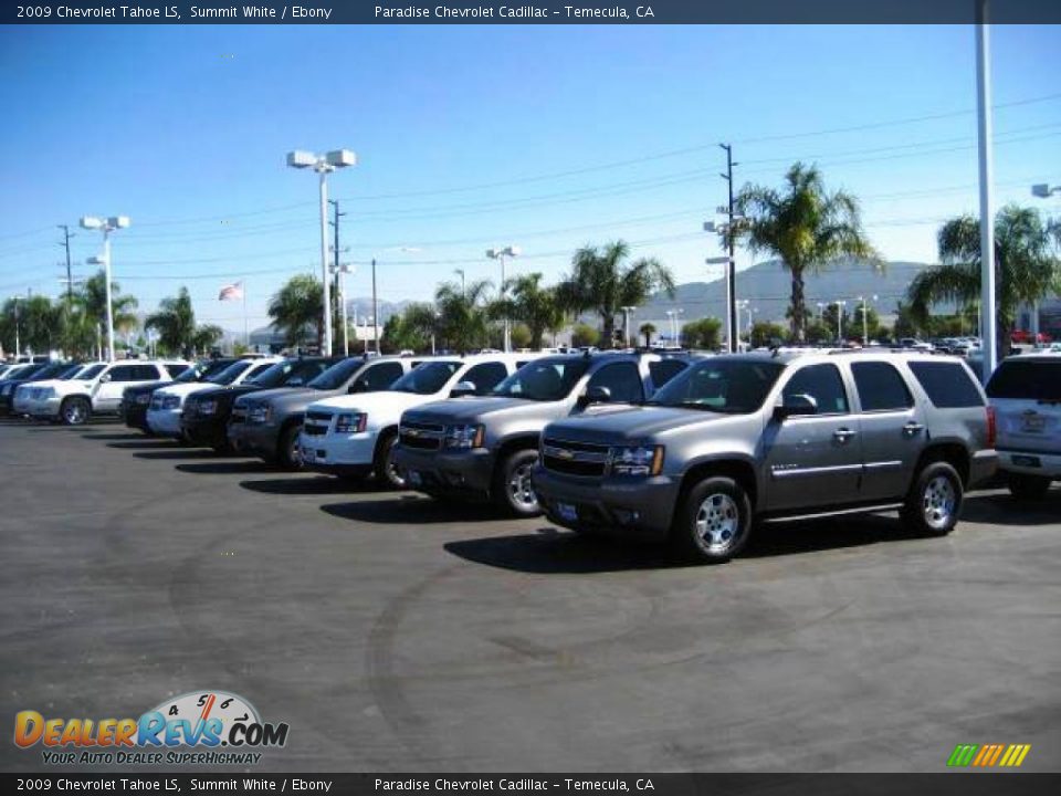 2009 Chevrolet Tahoe LS Summit White / Ebony Photo #13