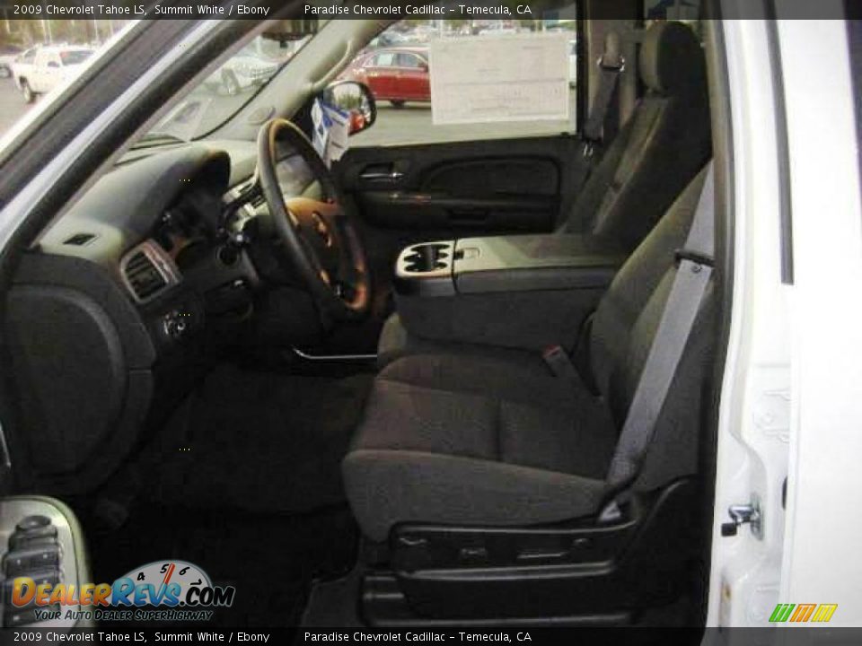 2009 Chevrolet Tahoe LS Summit White / Ebony Photo #15