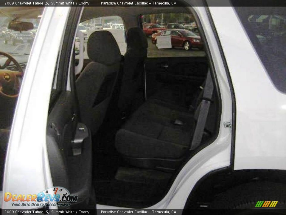 2009 Chevrolet Tahoe LS Summit White / Ebony Photo #17