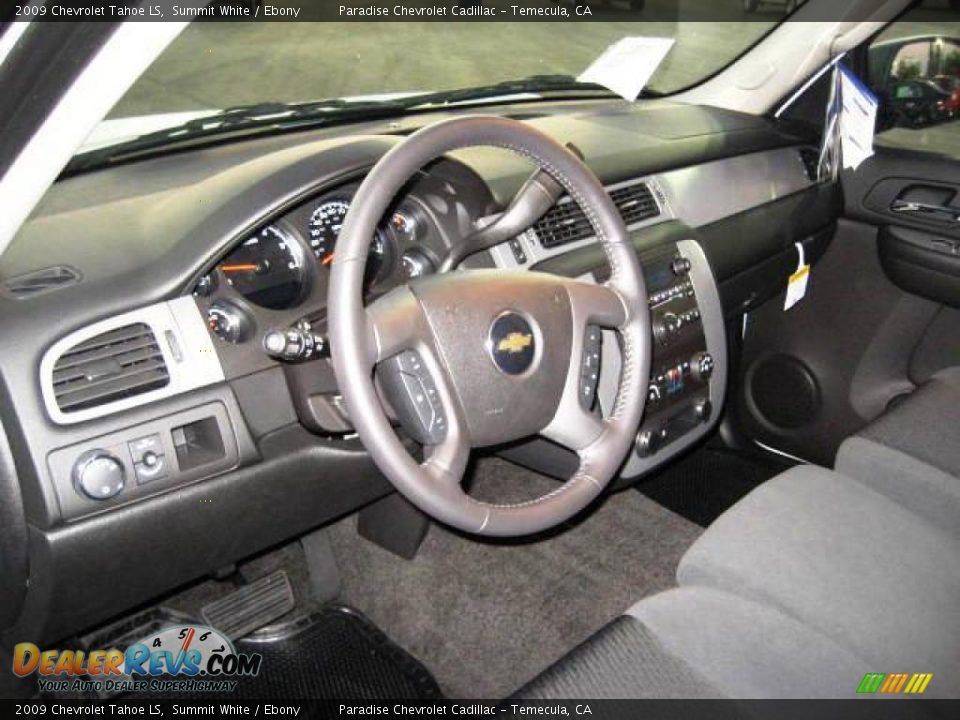 2009 Chevrolet Tahoe LS Summit White / Ebony Photo #18