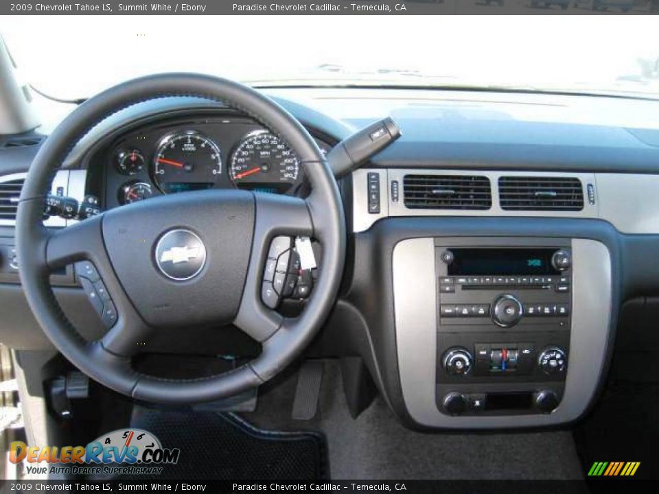 2009 Chevrolet Tahoe LS Summit White / Ebony Photo #19