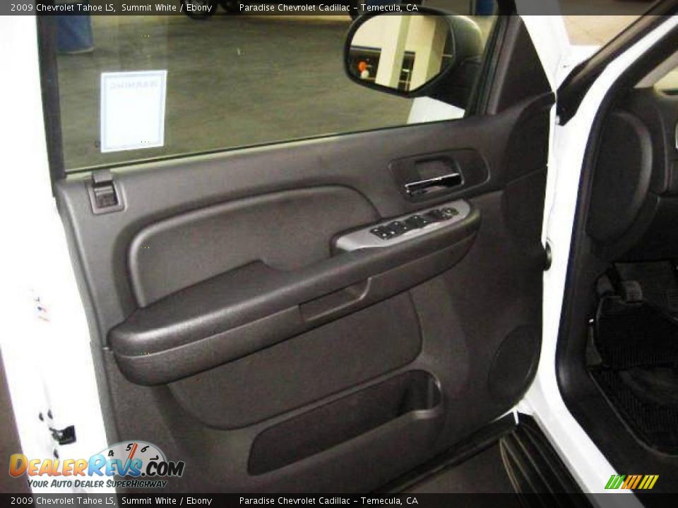 2009 Chevrolet Tahoe LS Summit White / Ebony Photo #21