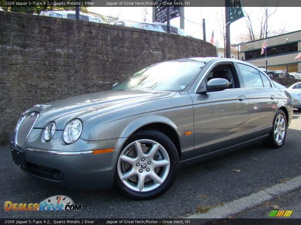 2006 Jaguar S-Type 4.2 Quartz Metallic / Dove Photo #1