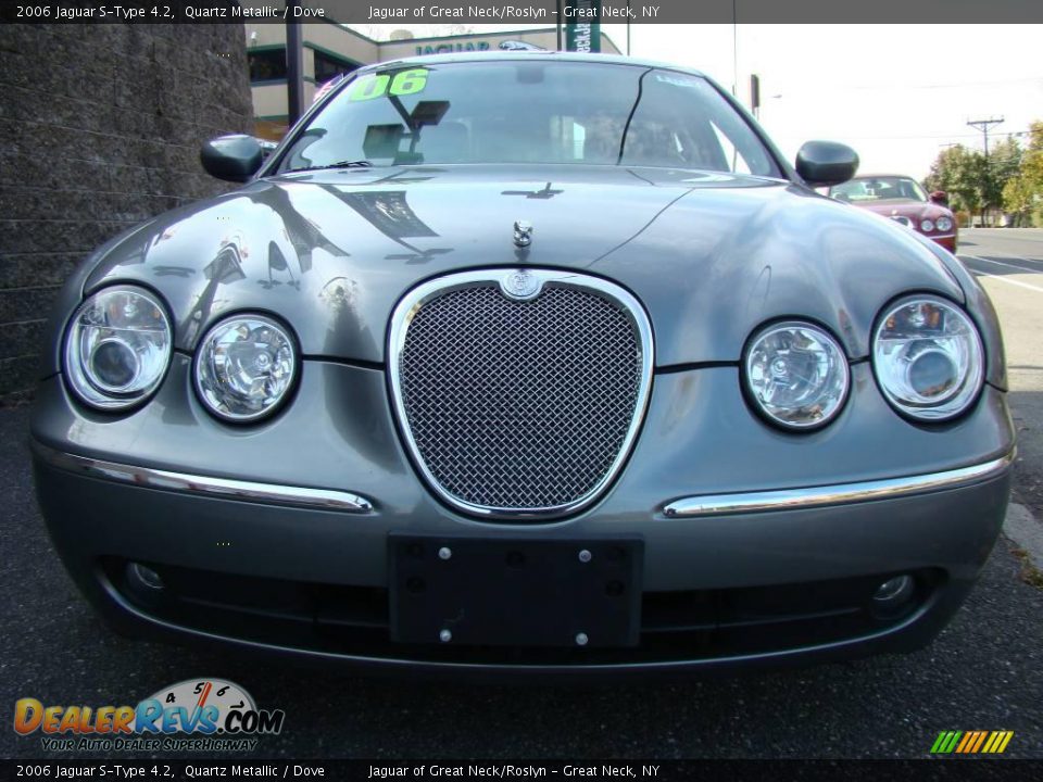 2006 Jaguar S-Type 4.2 Quartz Metallic / Dove Photo #2