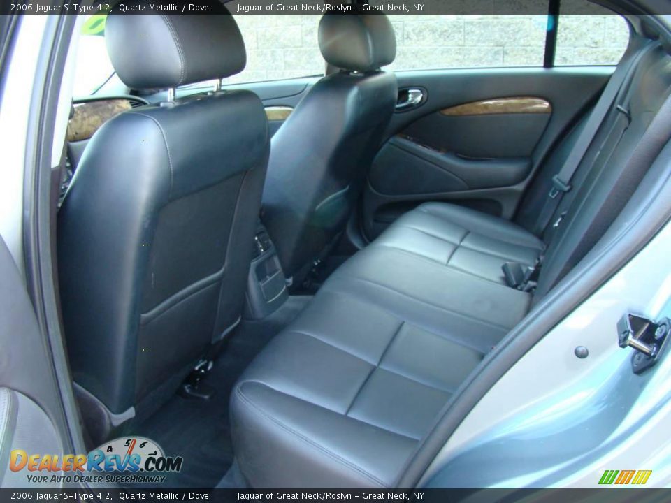 2006 Jaguar S-Type 4.2 Quartz Metallic / Dove Photo #20