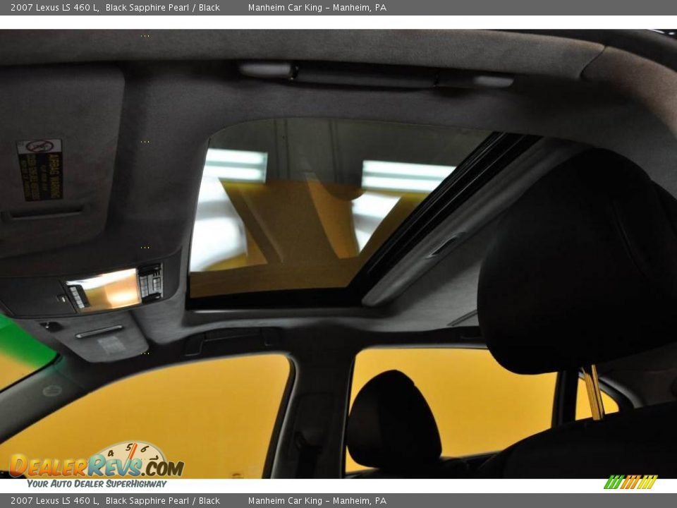 2007 Lexus LS 460 L Black Sapphire Pearl / Black Photo #13
