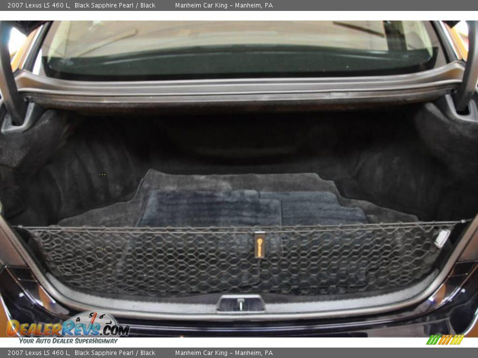 2007 Lexus LS 460 L Black Sapphire Pearl / Black Photo #16